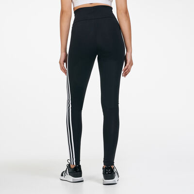 adidas Originals Women's Adicolor Sliced Trefoil Leggings Black