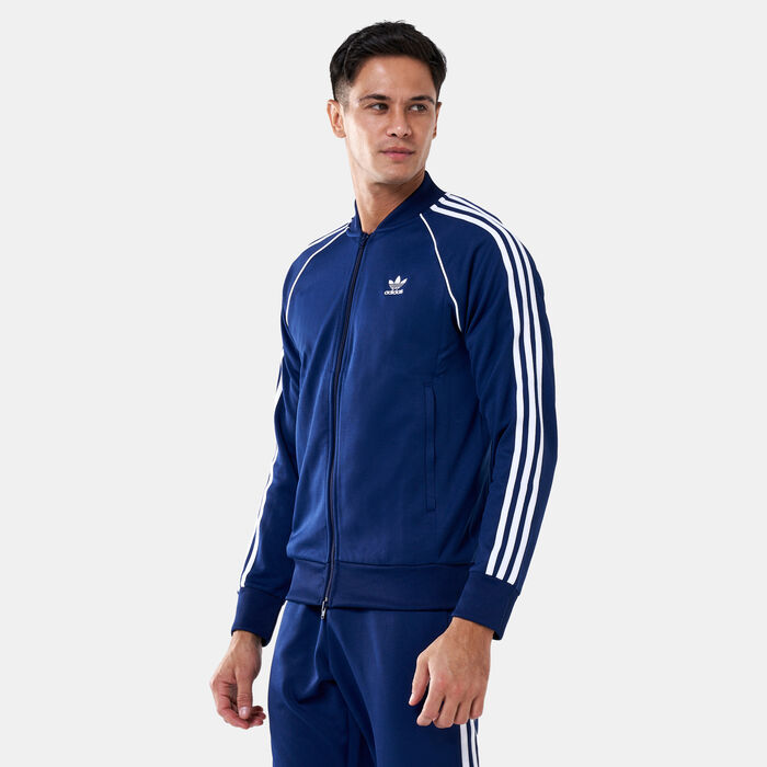 adidas Originals Men's Adicolor Classics Primeblue Track Jacket Blue adidas Originals Men's Adicolor Classics Primeblue Track Jacket Blue image number 0