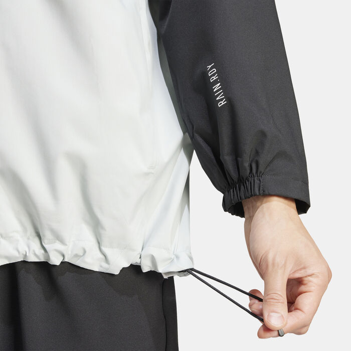 adidas Men's RAIN.RDY Terrex Multi Jacket Black image number 3