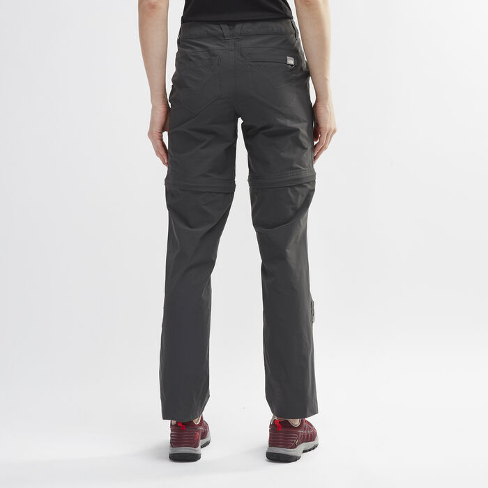 The North Face Women's Exploration Convertible Pants Grey The North Face Women's Exploration Convertible Pants Grey image number 1