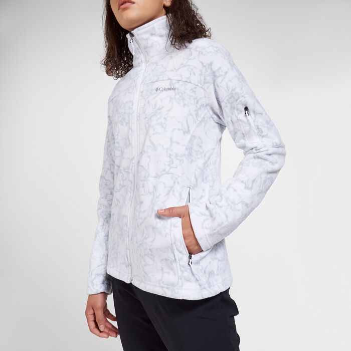 Columbia Women's Fast Trek Printed Fleece Jacket Multi Columbia Women's Fast Trek Printed Fleece Jacket Multi image number 3