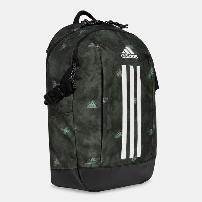 adidas Men's Power Graphic Backpack Grey adidas Men's Power Graphic Backpack Grey image number 1