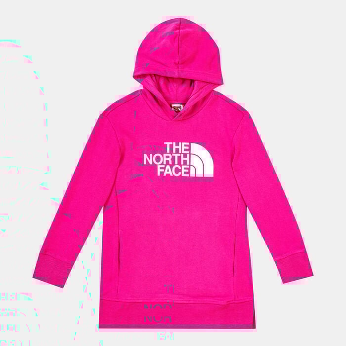 The North Face Kids' Graphic Relaxed Pullover Hoodie Pink The North Face Kids' Graphic Relaxed Pullover Hoodie Pink image number 0