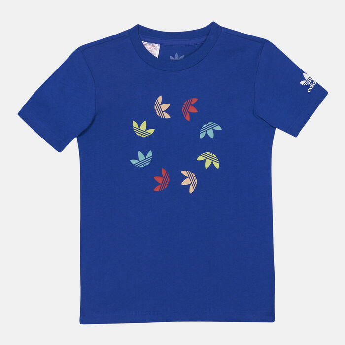 adidas Originals Kids' Adicolor T-Shirt Blue adidas Originals Kids' Adicolor T-Shirt Blue image number 0