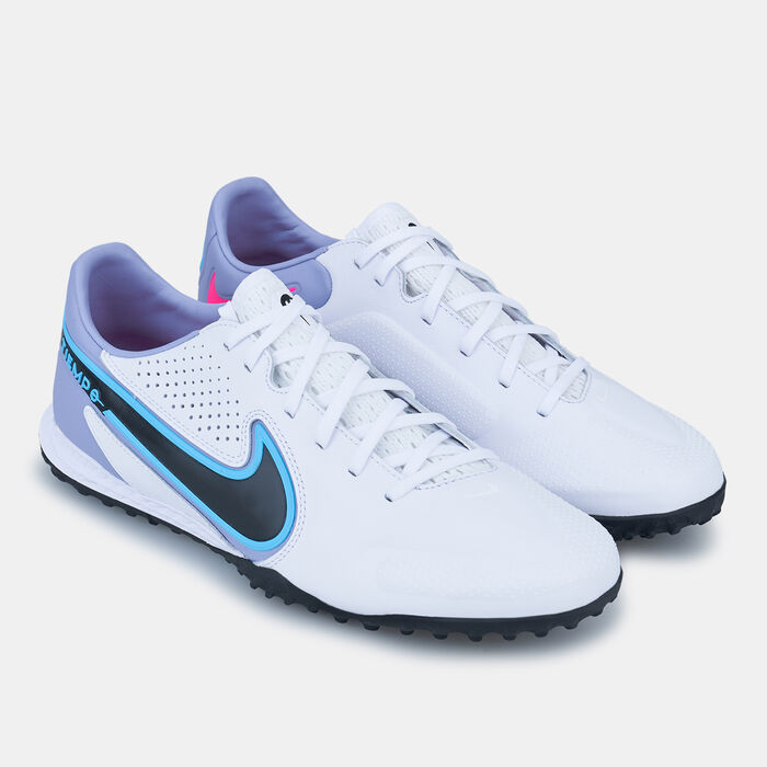 Nike Men’s React Tiempo Legend 9 Pro Turf Football Shoe White image number 1