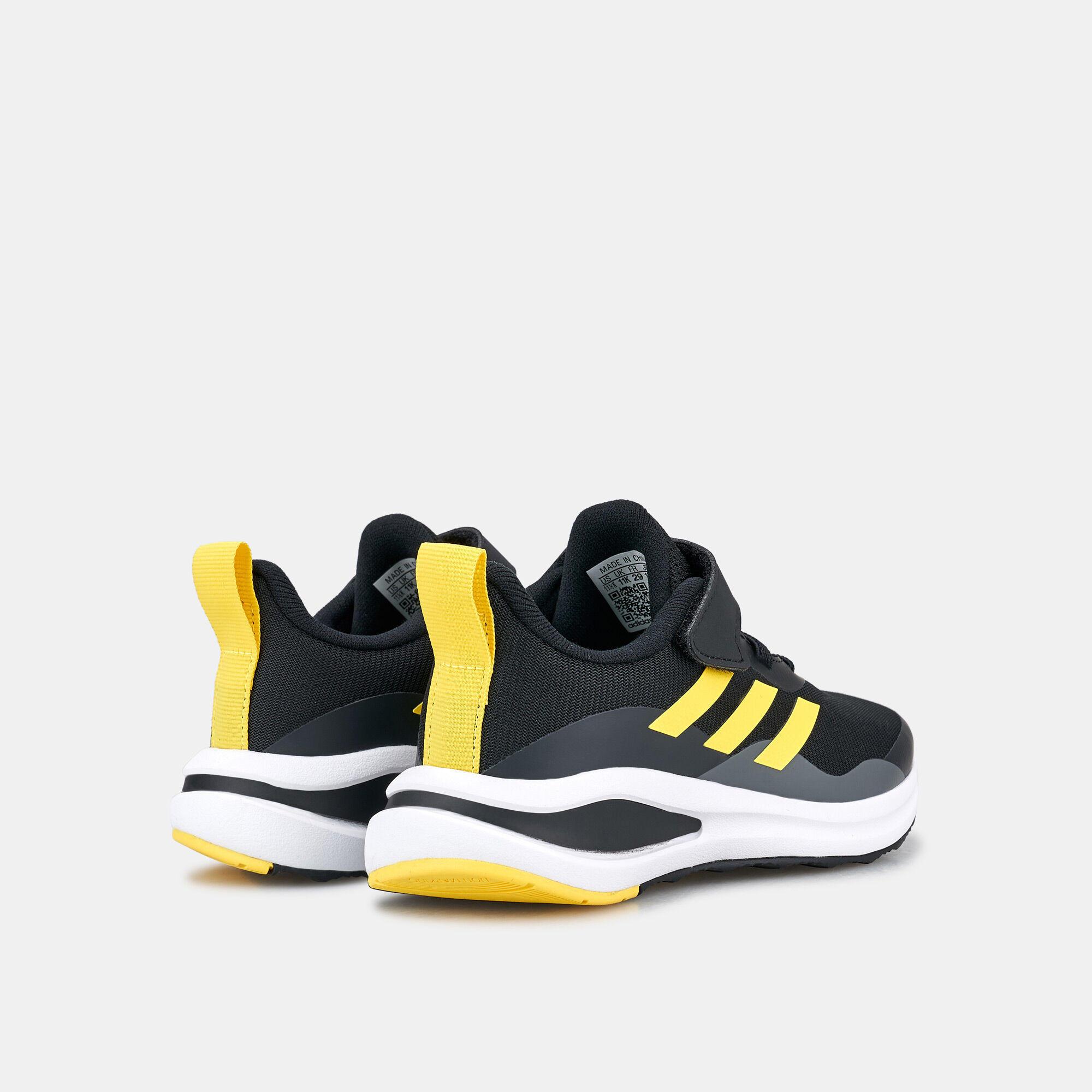 Kids FortaRun Elastic Running Shoe Black adidas in Qatar SSS
