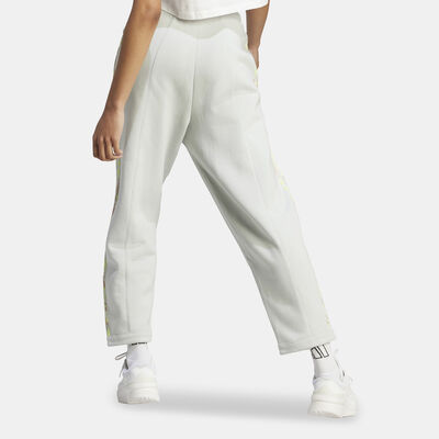 adidas Women's Floral Graphic 3-Stripes Printed Track Pants Grey adidas Women's Floral Graphic 3-Stripes Printed Track Pants Grey