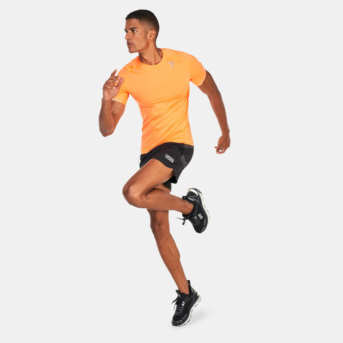 EA7 Emporio Armani Men's Ventus 7 Top Performance Shorts Black EA7 Emporio Armani Men's Ventus 7 Top Performance Shorts Black image number 2