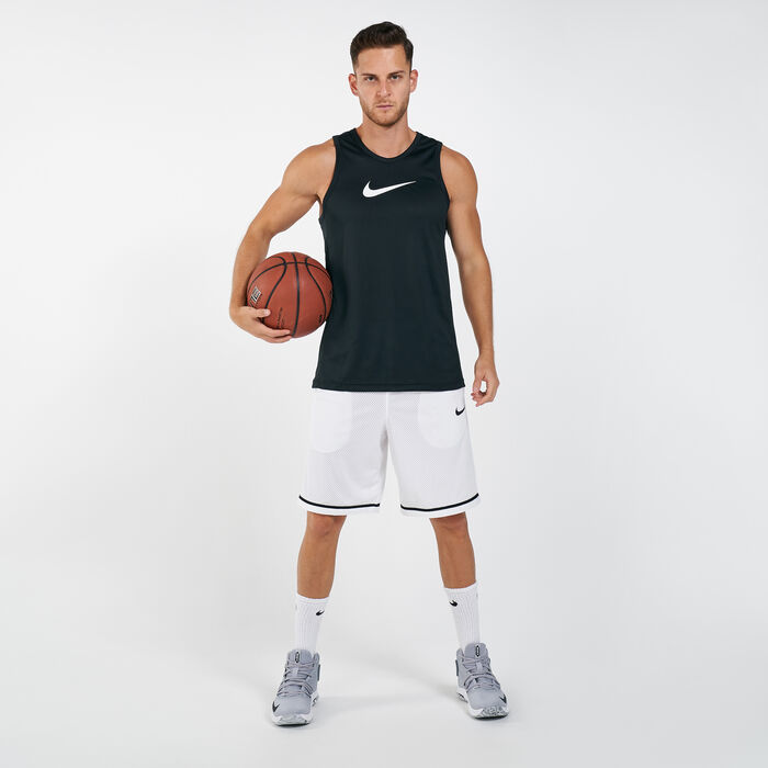 Nike Men's Dri-FIT Crossover Tank Top Black Nike Men's Dri-FIT Crossover Tank Top Black image number 2
