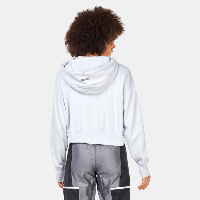 Nike Women's Air Full-Zip Fleece Hoodie Ivory Nike Women's Air Full-Zip Fleece Hoodie Ivory image number 1