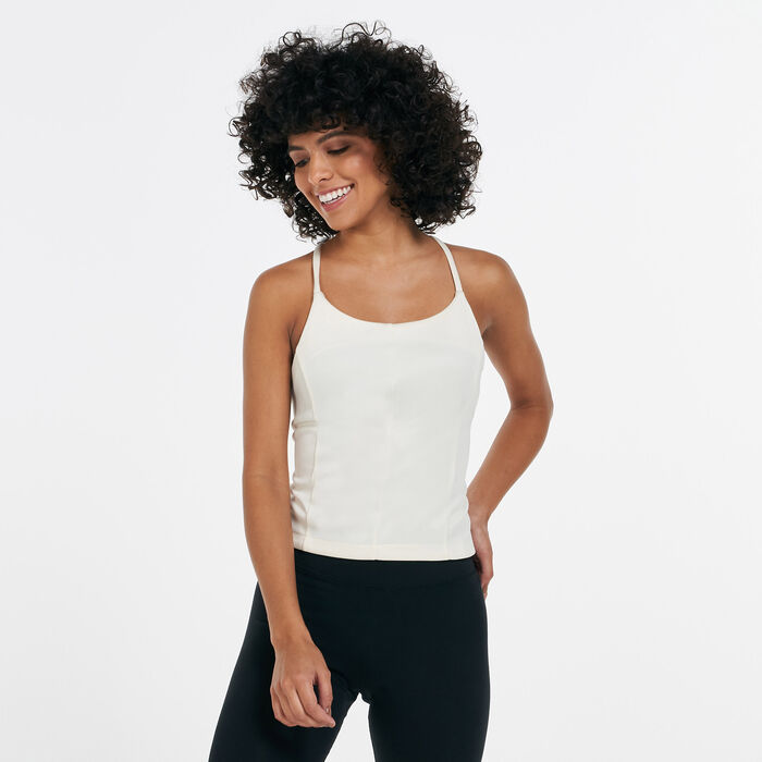 Nike Women's Sportswear Icon Clash Tank Top White image number 0