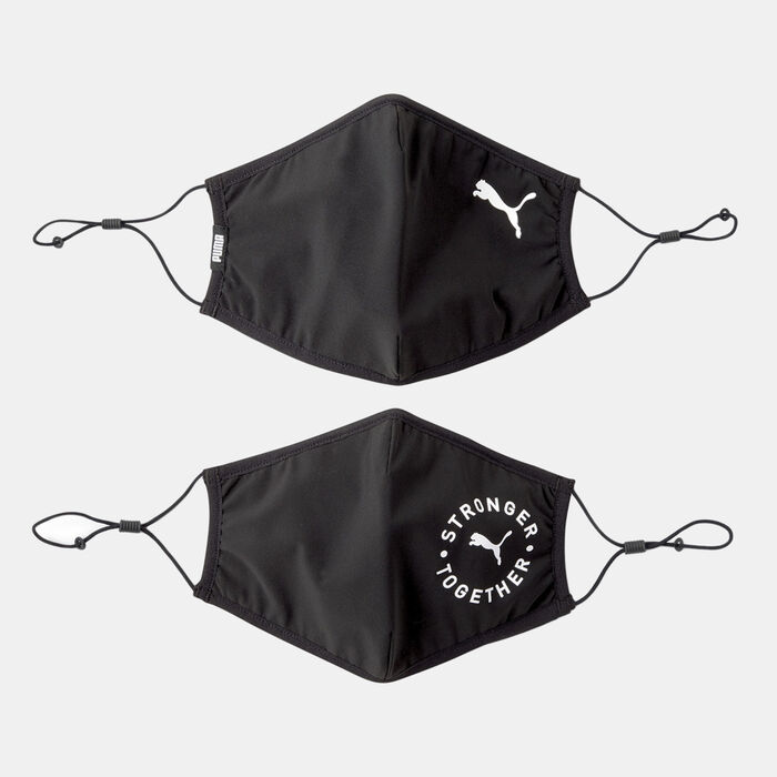 PUMA PUMA Face Mask 2.0 (2 pack) Multi PUMA PUMA Face Mask 2.0 (2 pack) Multi image number 0