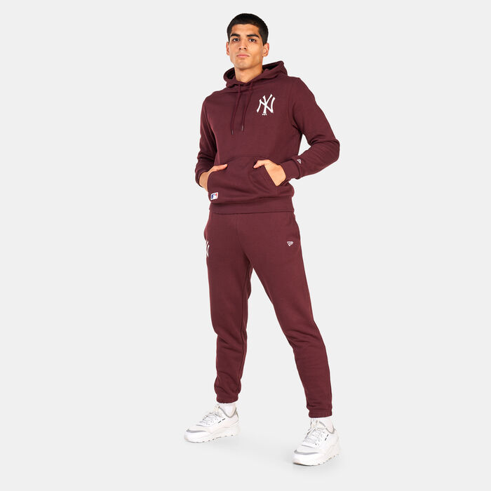 New Era New York Yankees Essentials Hoodie Purple New Era New York Yankees Essentials Hoodie Purple image number 2