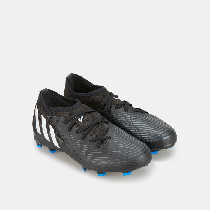 adidas Kids' Predator Edge.3 Firm Ground Football Shoe Black image number 2