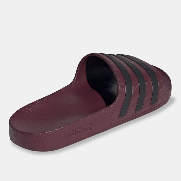 adidas Adilette Aqua Slides Red adidas Adilette Aqua Slides Red image number 2