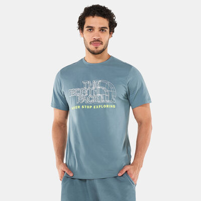 The North Face Men's Coordinates T-Shirt Blue