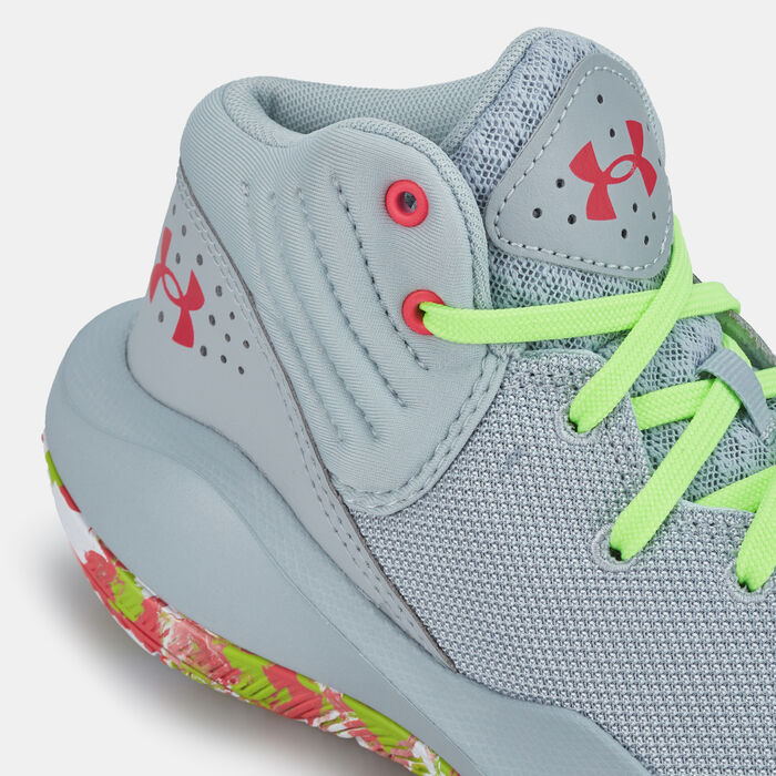Under Armour Kids' Jet 21 Basketball Shoe Grey Under Armour Kids' Jet 21 Basketball Shoe Grey image number 4