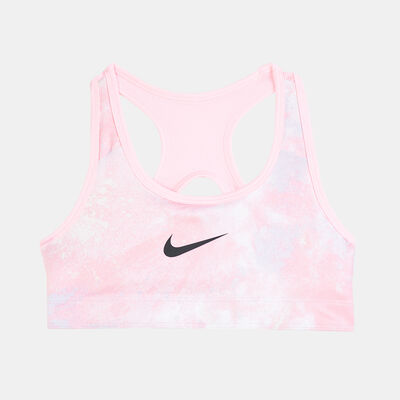 Nike Kids' Reversible Printed Sports Bra Red