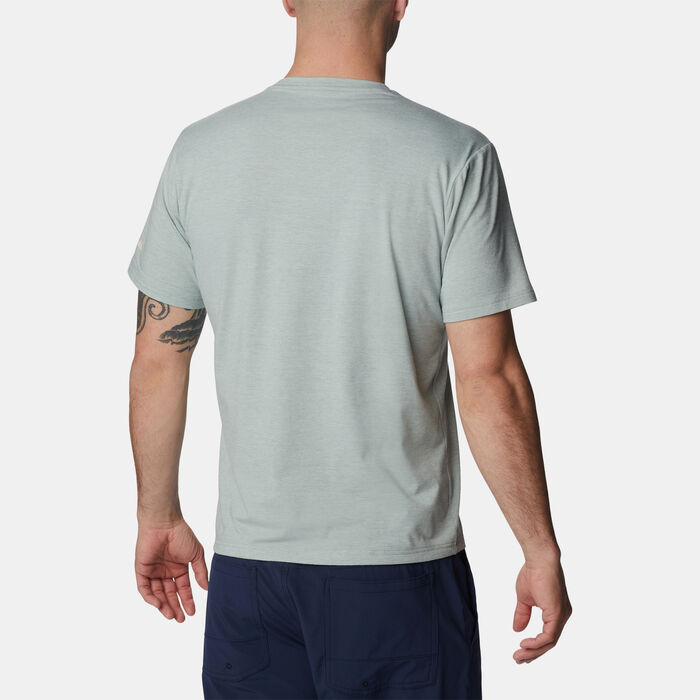 Columbia Men's Sun Trek™ Short Sleeve Graphic T-Shirt Green Columbia Men's Sun Trek™ Short Sleeve Graphic T-Shirt Green image number 1