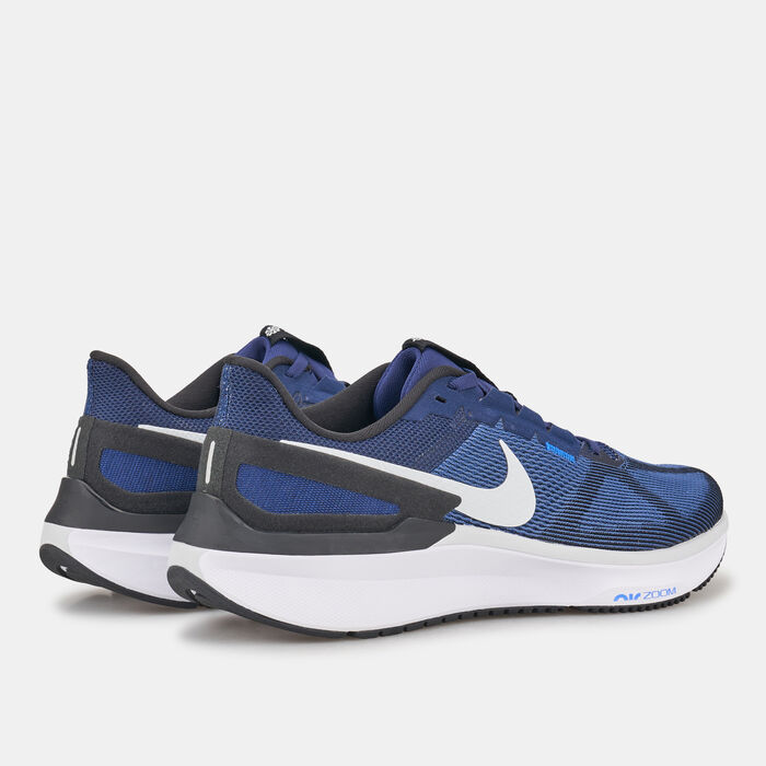 Nike Men's Structure 25 Road Running Shoes Blue Nike Men's Structure 25 Road Running Shoes Blue image number 2