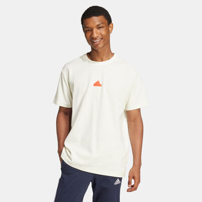 adidas Men's Future Icons Badge of Sport T-Shirt White