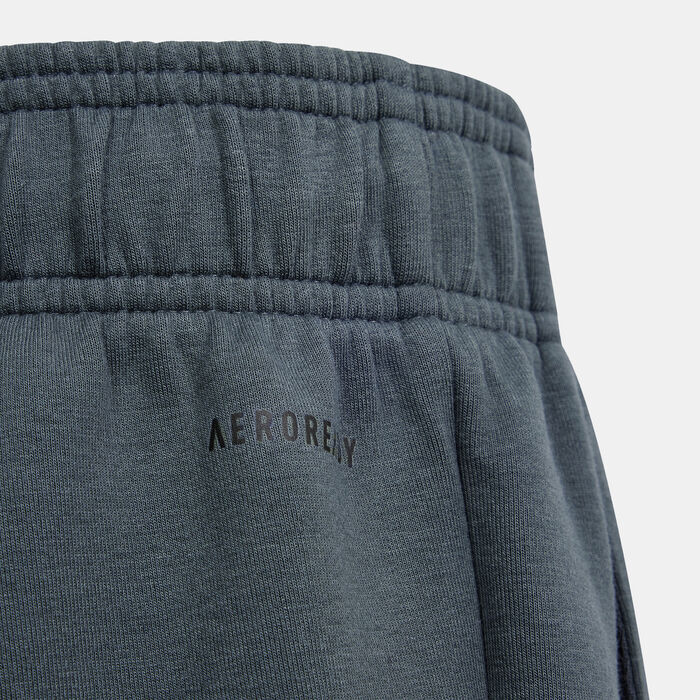 adidas Kids' Z.N.E. Shorts Grey image number 3
