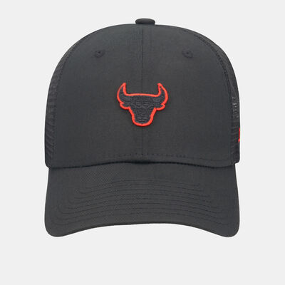 New Era Men's NBA Chicago Bulls 9FORTY Trucker Cap Black New Era Men's NBA Chicago Bulls 9FORTY Trucker Cap Black