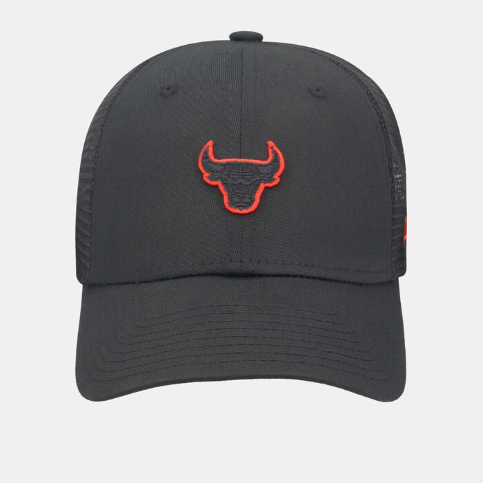 New Era Men's NBA Chicago Bulls 9FORTY Trucker Cap Black New Era Men's NBA Chicago Bulls 9FORTY Trucker Cap Black image number 0
