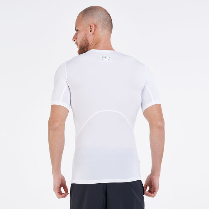 Under Armour Men's HeatGear® Armour T-Shirt White image number 1