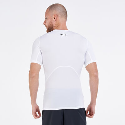 Under Armour Men's HeatGear® Armour T-Shirt White Under Armour Men's HeatGear® Armour T-Shirt White