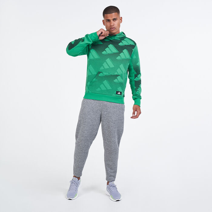 adidas Men's Sportswear Sweatshirt Green adidas Men's Sportswear Sweatshirt Green image number 2