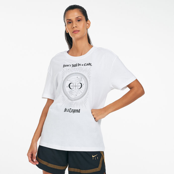 Nike Women's Legend Basketball T-Shirt White Nike Women's Legend Basketball T-Shirt White image number 0
