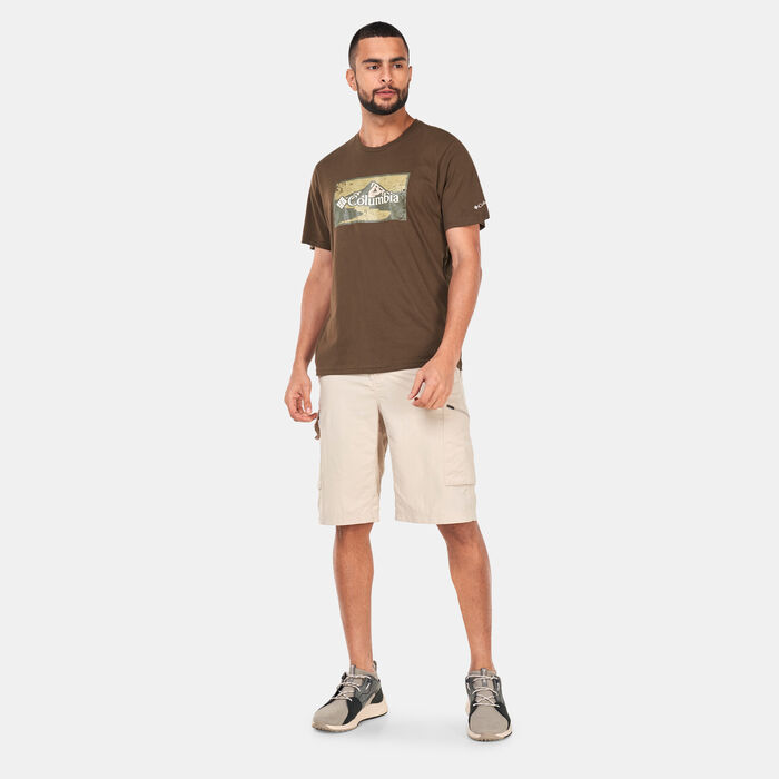 Columbia Men's Path Lake Graphic T-Shirt Green Columbia Men's Path Lake Graphic T-Shirt Green image number 2