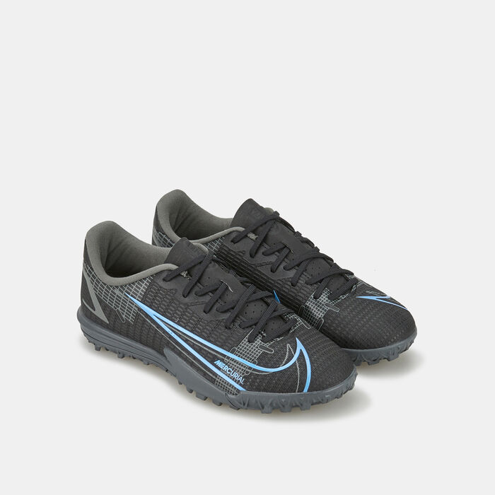 Nike Kids' Vapor 14 Academy Turf Ground Football Shoe Black Nike Kids' Vapor 14 Academy Turf Ground Football Shoe Black image number 1