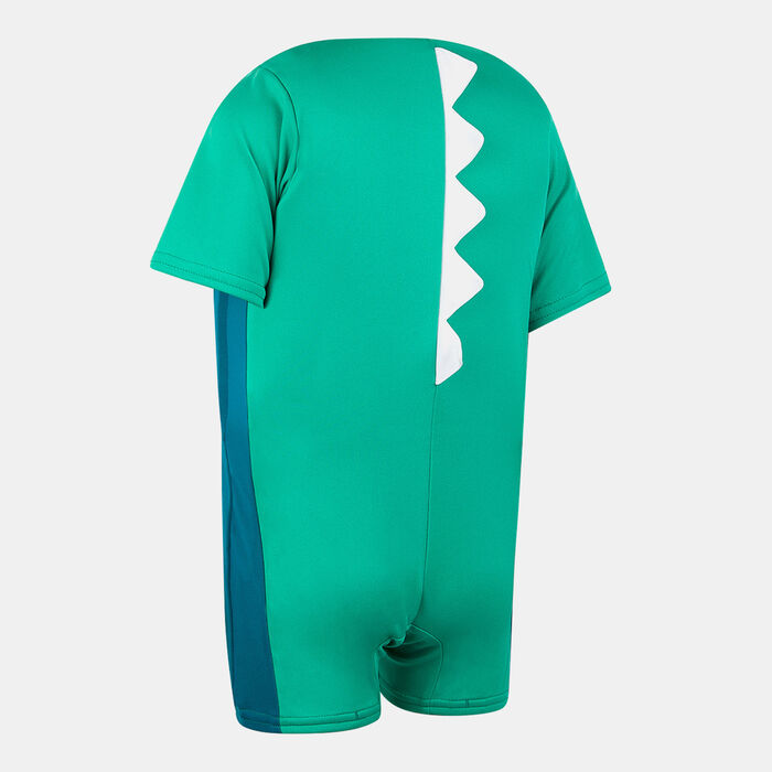 Speedo Kids' Printed Float Suit (Baby and Toddler) Green Speedo Kids' Printed Float Suit (Baby and Toddler) Green image number 1