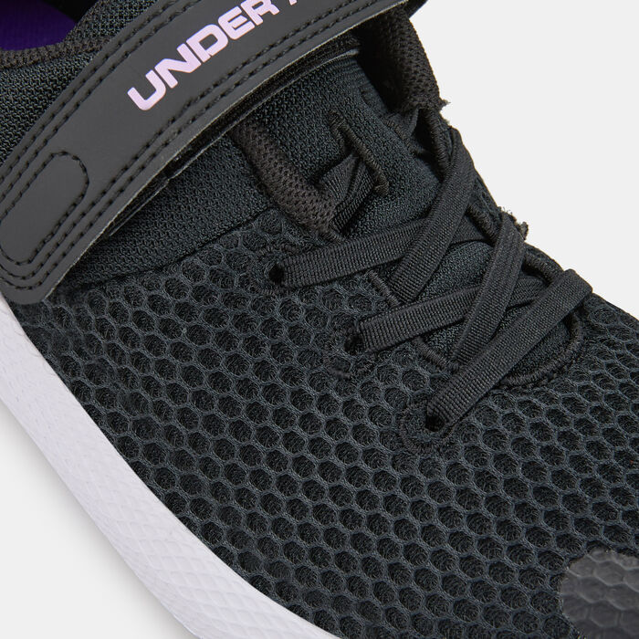 Under Armour Kids' UA Pursuit 2 AC Running Shoe Black Under Armour Kids' UA Pursuit 2 AC Running Shoe Black image number 4