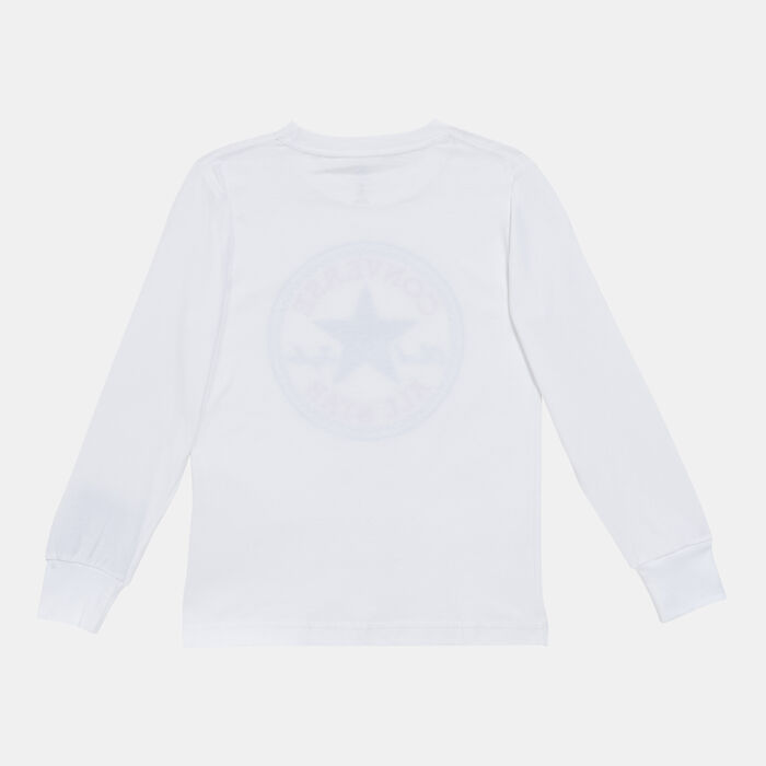 Converse Kids' Chuck Patch T-Shirt White Converse Kids' Chuck Patch T-Shirt White image number 1