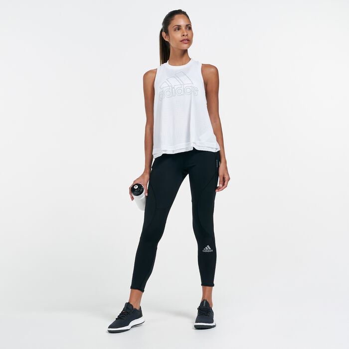 adidas Women's Sportswear Tank Top White adidas Women's Sportswear Tank Top White image number 2