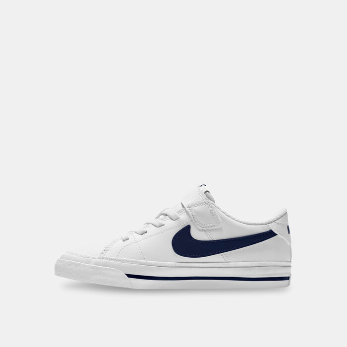 Nike Kids' Court Legacy Shoes White image number 1
