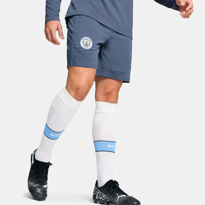 PUMA Men's Manchester City Training Football Shorts Blue