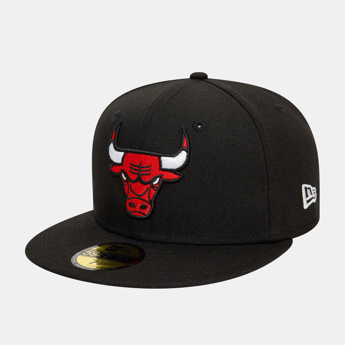 New Era Men's NBA Chicago Bulls Essential 59FIFTY Cap Black image number 2