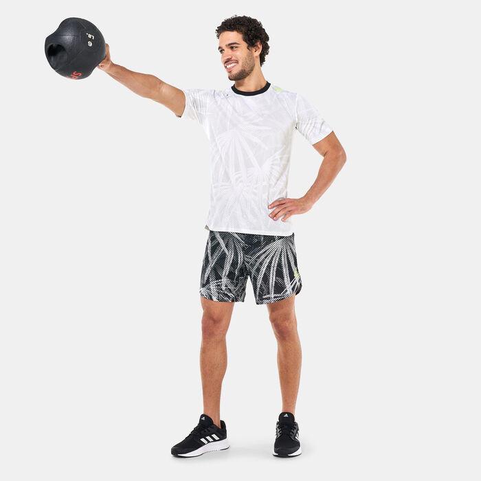 adidas Men's Designed For Training Heat.RDY HIIT T-Shirt White image number 2