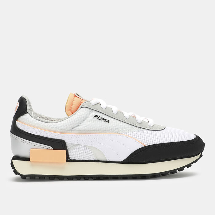 PUMA Women's Future Rider Double Tech Shoe Grey PUMA Women's Future Rider Double Tech Shoe Grey image number 0