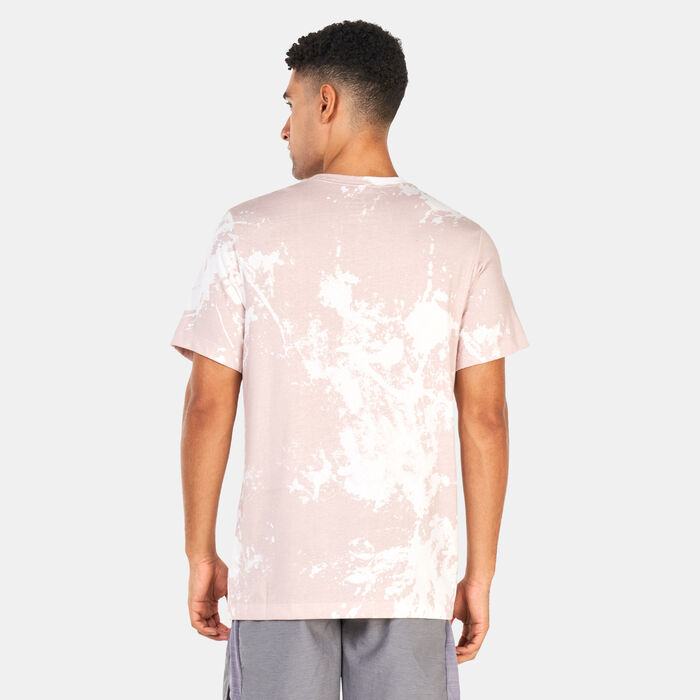 Nike Men's Dri-FIT Run Division Printed T-Shit White Nike Men's Dri-FIT Run Division Printed T-Shit White image number 1