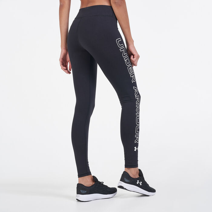 Under Armour Women's Favourite Wordmark Leggings Black image number 1