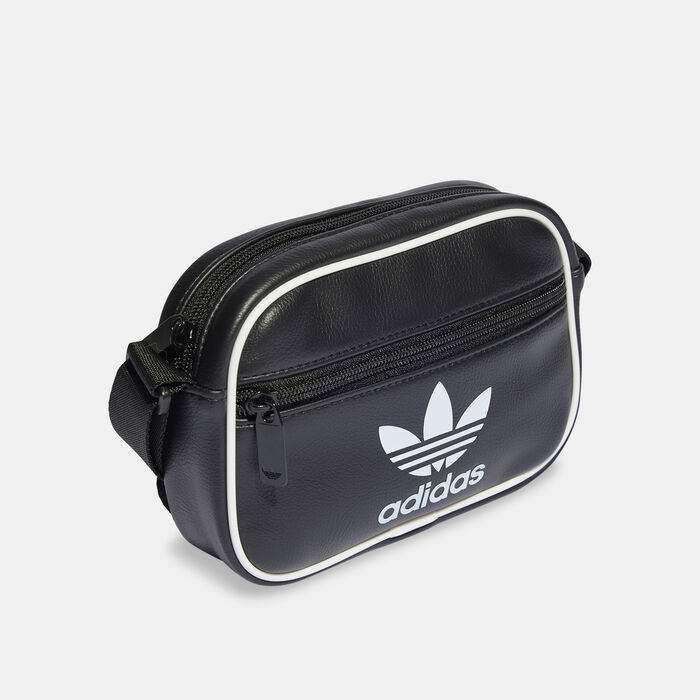 adidas Originals Men's Adicolor Classic Mini Crossbody Bag Black adidas Originals Men's Adicolor Classic Mini Crossbody Bag Black image number 2