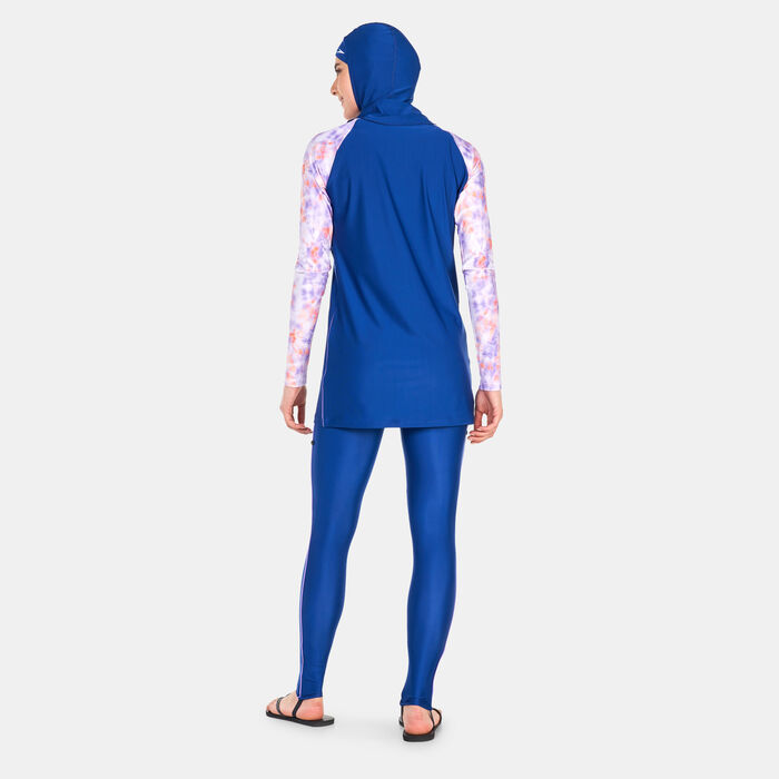 Speedo Women's 3-Piece Logo Swim Set Blue Speedo Women's 3-Piece Logo Swim Set Blue image number 1