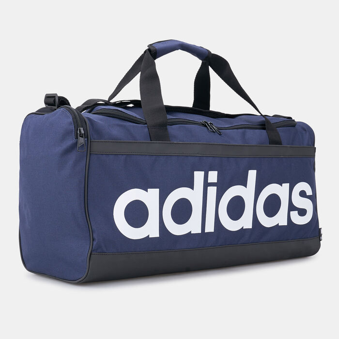 adidas Men's Essentials Linear Duffel Bag (Medium) Multi adidas Men's Essentials Linear Duffel Bag (Medium) Multi image number 2