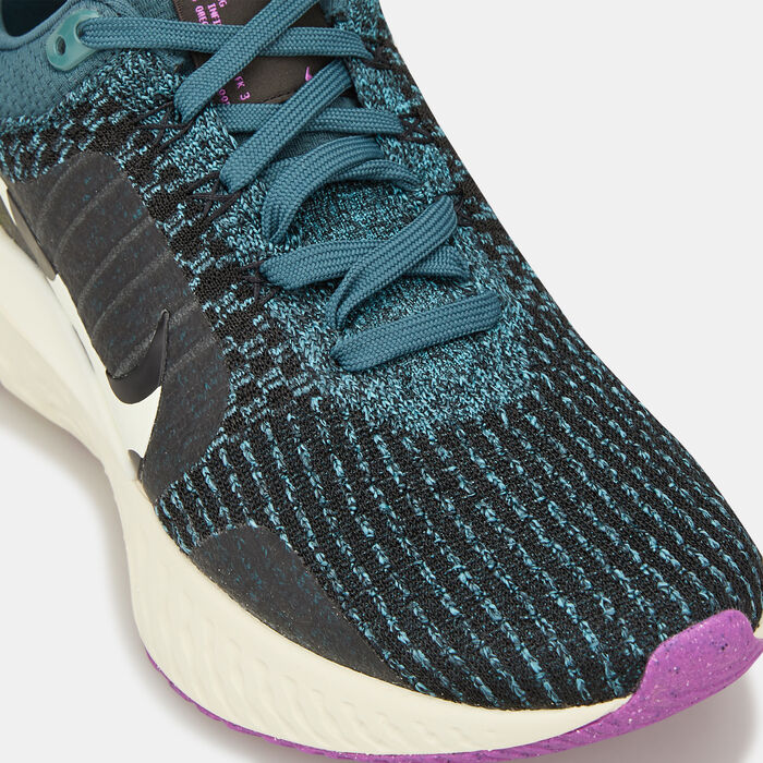 Nike Men's React Infinity 3 Road Running Shoe Green Nike Men's React Infinity 3 Road Running Shoe Green image number 5