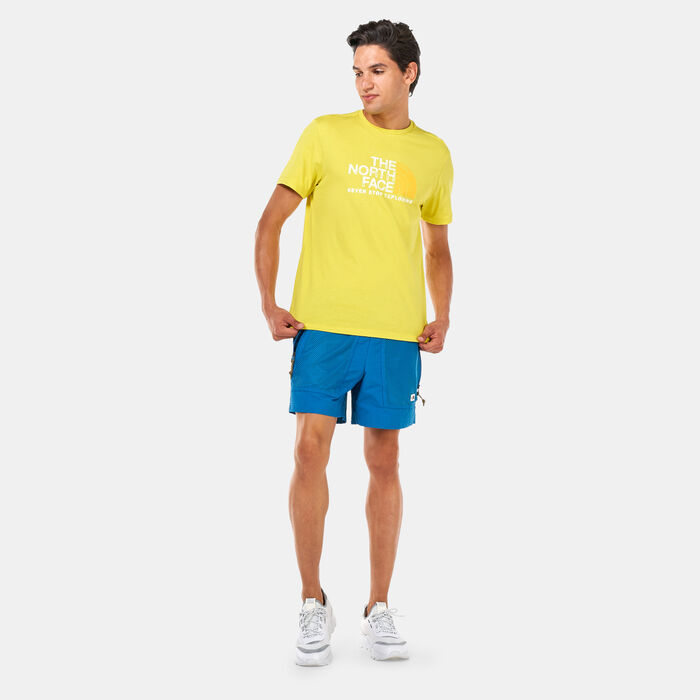 The North Face Men's Rust T-Shirt yellow image number 2
